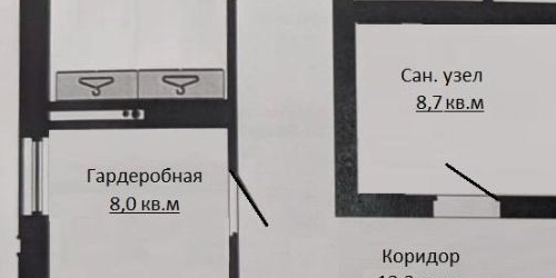 2-комн квартира Павловск, улица Васенко, 17