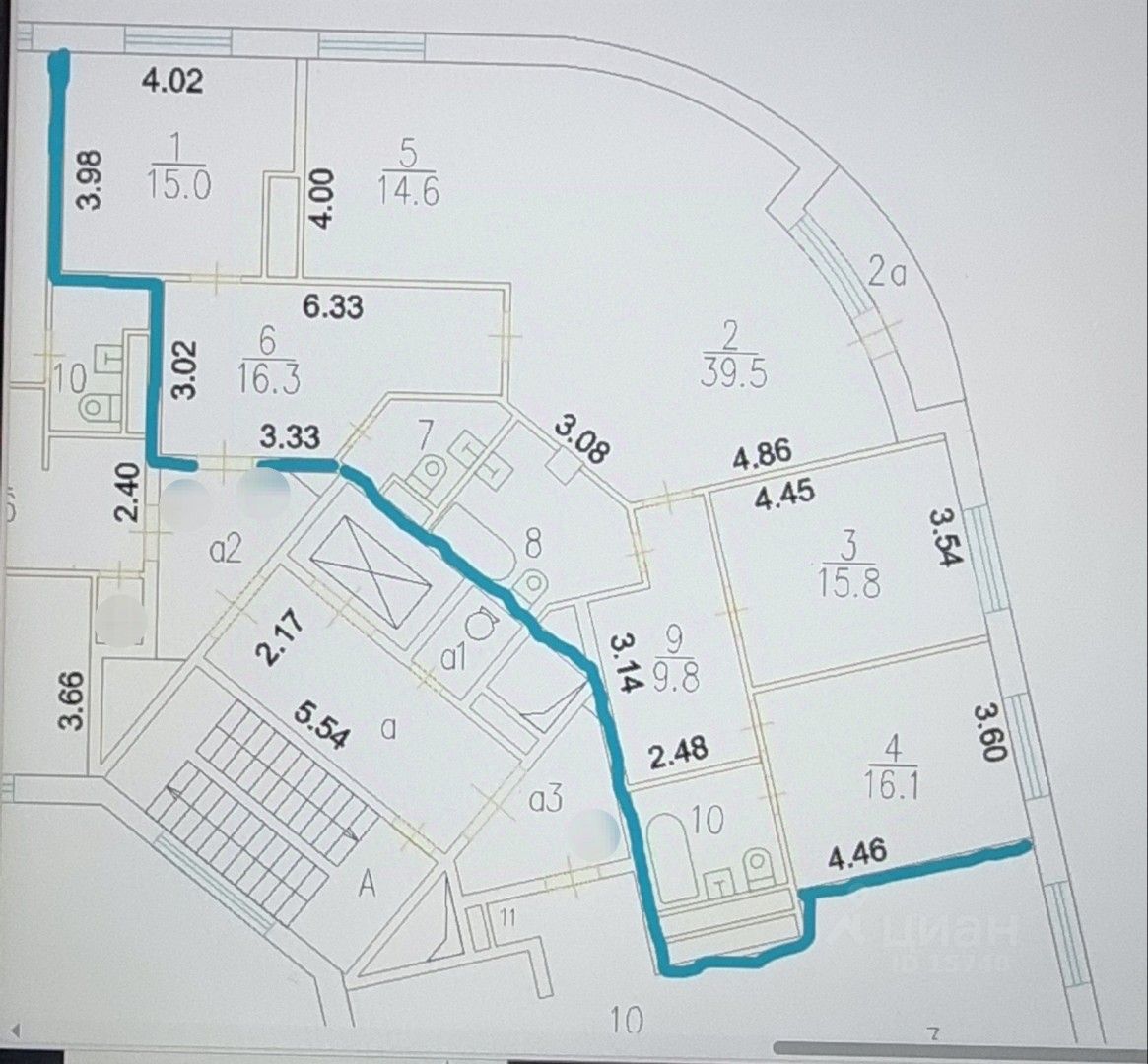 Продажа 4-комн квартиры на вторичном рынке улица Красная Пресня, 7