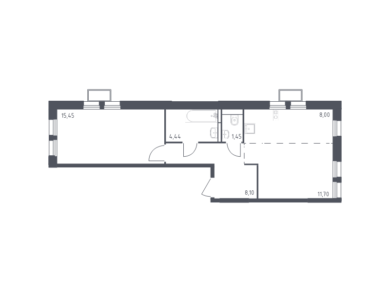 Продажа 1-комн квартиры в новостройке Красногорск г,  к. 2