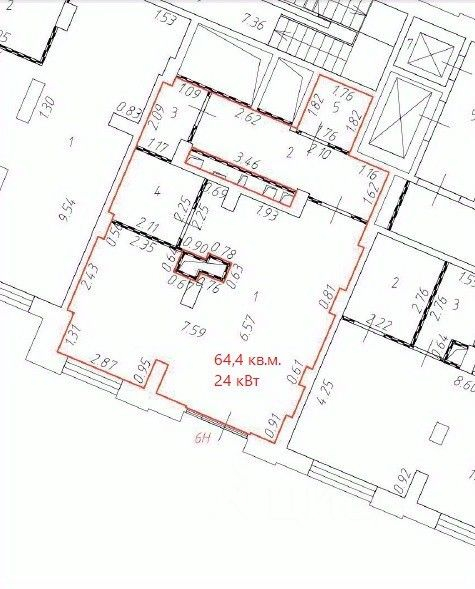 Аренда ПСН улица Берзарина,  д. 32А