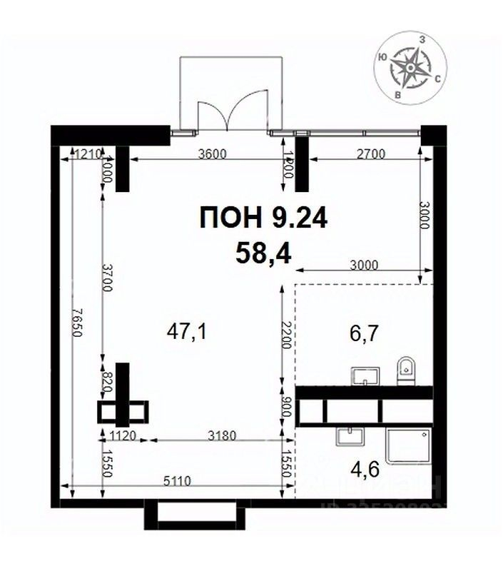 Продажа торгового помещения Амурская ул,  д. 9/6 с11