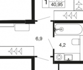Продать Квартиры в новостройке Апрелевка, Пролетарский тупик  2 