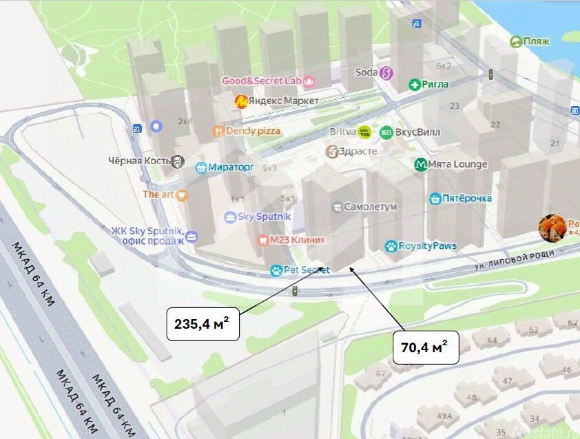 Продажа ПСН Красногорск, улица Тенистых Аллей,  д. 1 к3