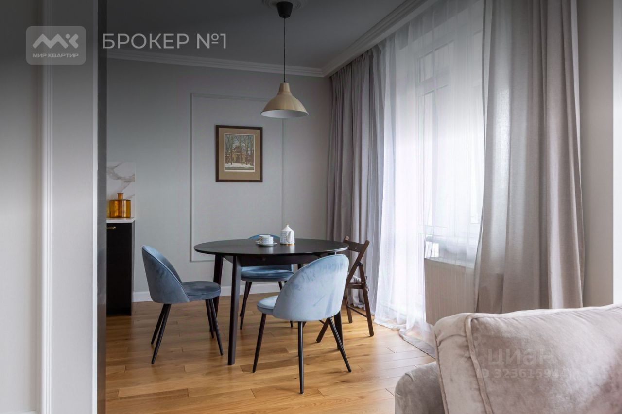 Аренда 3-комн квартиры на вторичном рынке Кременчугская улица, 13к2