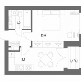 Продажа 1-комн квартиры на вторичном рынке ул Академика Константинова,  д. 1,  к. 2