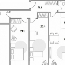 Продажа 3-комн квартиры на вторичном рынке улица Лётчика Осканова,  д. 6
