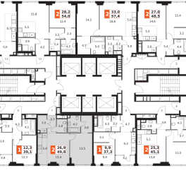 Продажа 2-комн квартиры в новостройке улица Шеногина, 2