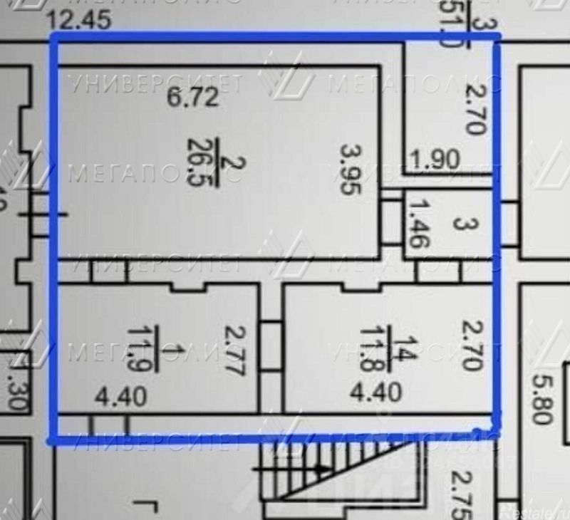 Продажа офиса улица Маршала Рыбалко,  д. 13