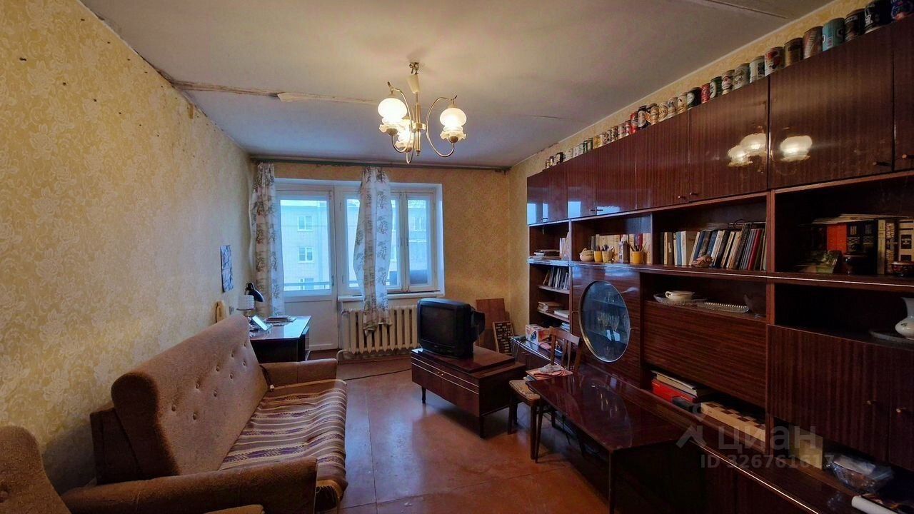 Продажа 2-комн квартиры на вторичном рынке Бокситогорск, улица Вишнякова, 29