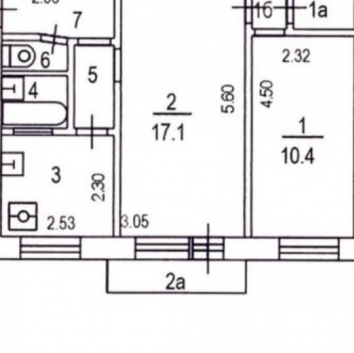 2-комн квартира Владимирская 2-я ул,  д. 16 к4
