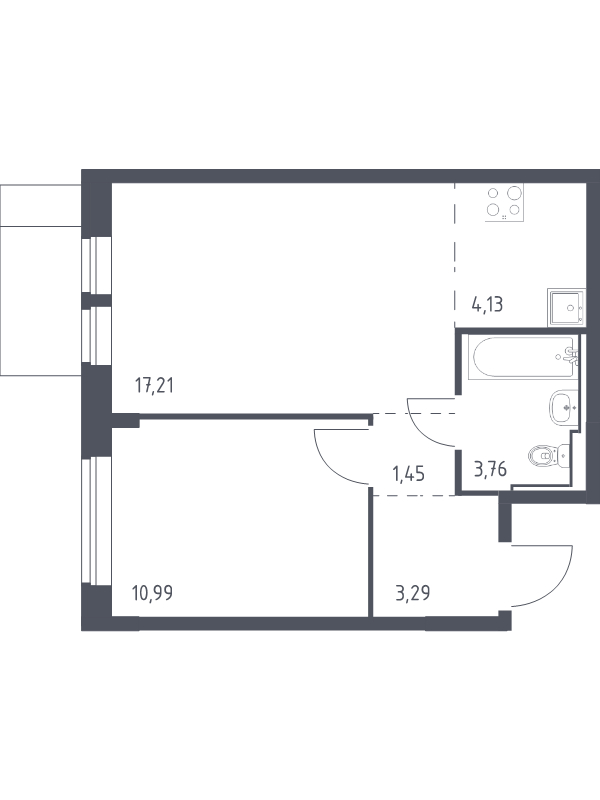Продажа 1-комн квартиры в новостройке Москва г., Ленинградское ш.,  к. 5