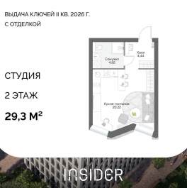 Продажа студии Автозаводская ул, вл. 24к1