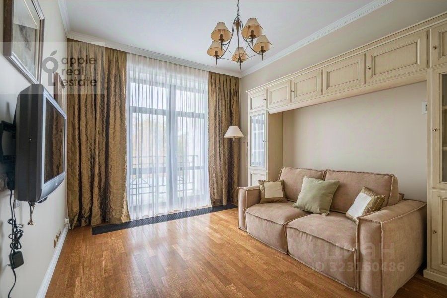 Аренда 3-комн квартиры на вторичном рынке переулок Лялин, 19К1