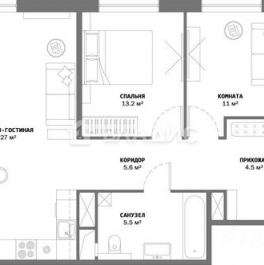 Продажа 2-комн квартиры на вторичном рынке Золоторожский проезд