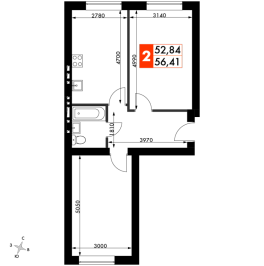 Продажа 2-комн квартиры в новостройке Апрелевка г., Декабристов ул.,  к. 46