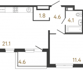 Продать Квартиры в новостройке Санкт-Петербург г., Обводного кан. наб.   1