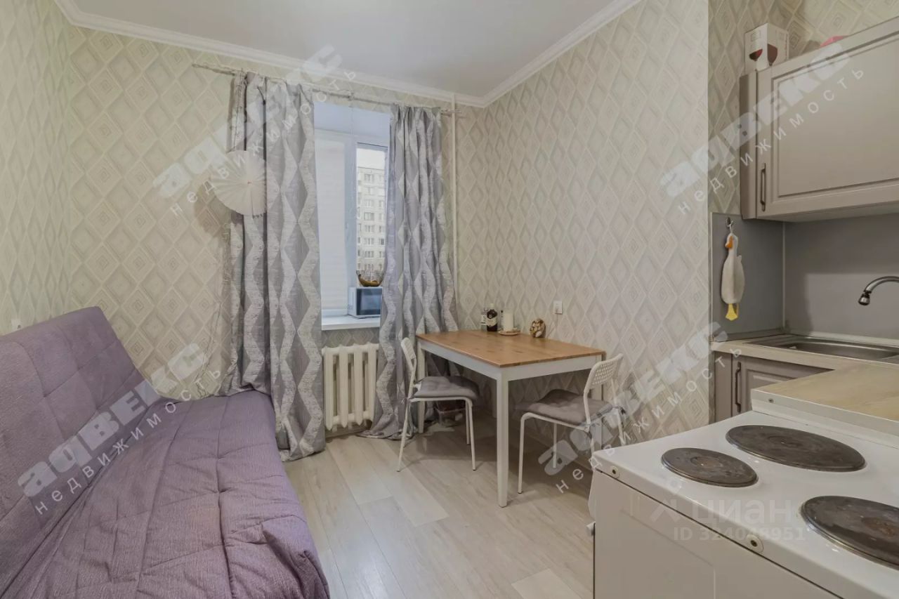 Аренда 1-комн квартиры на вторичном рынке Будапештская улица, 72к1