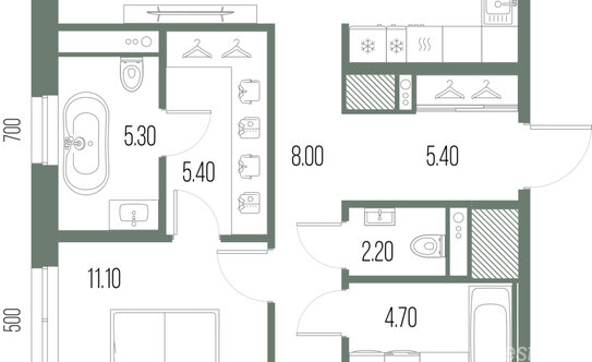 Продажа 3-комн квартиры на вторичном рынке Стачек пр-кт,  д. 95 к1