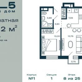 Продажа 1-комн квартиры в новостройке Красногорск г, Центральная ул,  д. 68Б