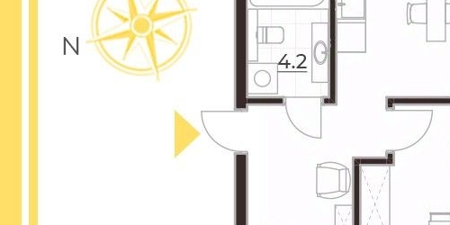 1-комн квартира Социалистическая улица, 21