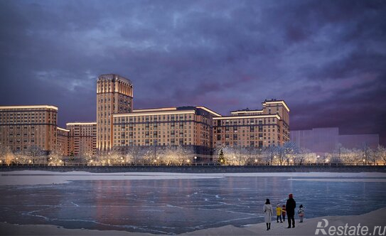 Продажа 3-комн квартиры на вторичном рынке Октябрьская наб,  д. 42