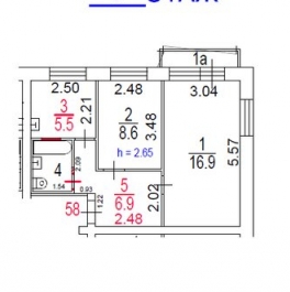 Продажа 2-комн квартиры на вторичном рынке Докукина ул