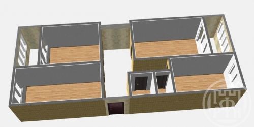 3-комн квартира Малая Митрофаньевская ул. ,  д. 5,  к. 1