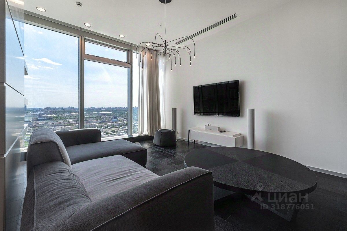 Продажа 4-комн квартиры на вторичном рынке набережная Пресненская, 6с2