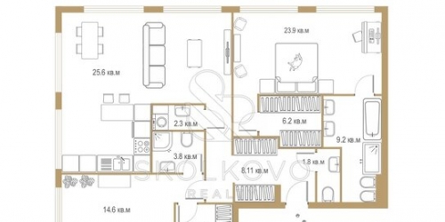 6-комн квартира ул Климашкина,  д. 17,  к. 2