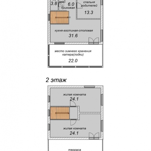 Коттедж/дом Удальцово дер., Светлановская ул.