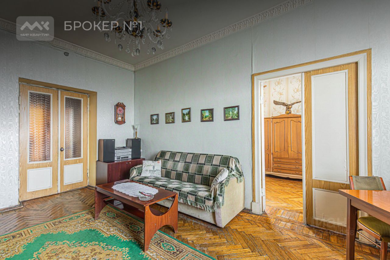 Продажа 3-комн квартиры на вторичном рынке проспект Стачек, 41