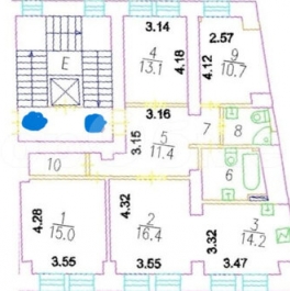 Продажа 4-комн квартиры на вторичном рынке ул Пятницкая,  д. 59/19,  к. 5
