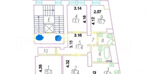 4-комн квартира ул Пятницкая,  д. 59/19,  к. 5