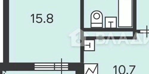 2-комн квартира улица Кедрова, 16К3