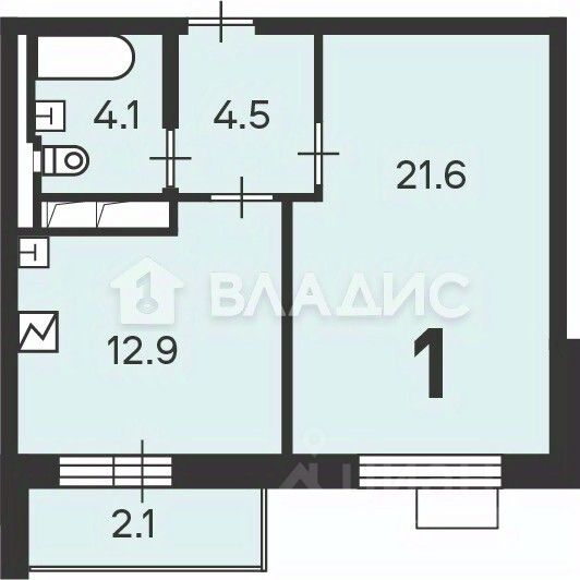 Продажа 1-комн квартиры на вторичном рынке Балаклавский проспект, 17