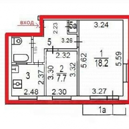 Продажа 2-комн квартиры на вторичном рынке Семёновский пер,  д. 18А