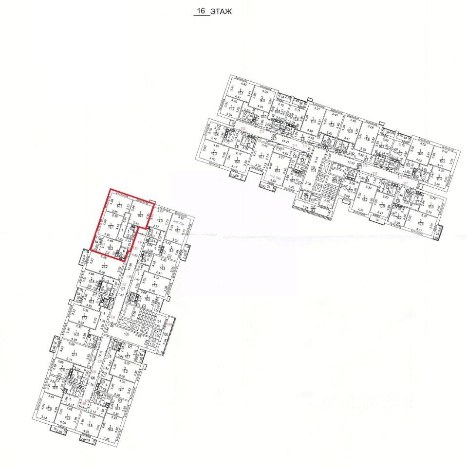 Продажа 3-комн квартиры на вторичном рынке 16-я Парковая улица, 12