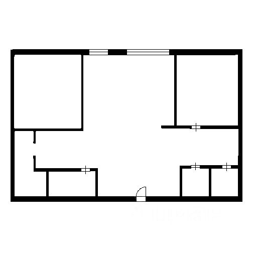 Аренда 3-комн квартиры на вторичном рынке Чапаевский переулок, 3
