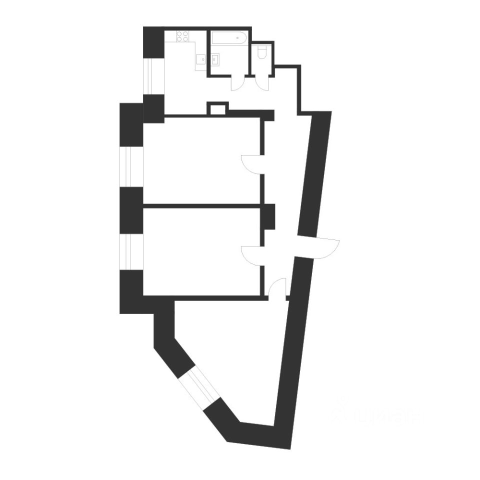 Продажа 3-комн квартиры на вторичном рынке Смоленская набережная, 2А