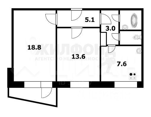 Продажа 2-комн квартиры на вторичном рынке Гатчина г, 25 Октября пр-кт,  д. 67