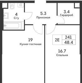 Продажа 1-комн квартиры в новостройке Москва г., Обручева ул.,  к. 6
