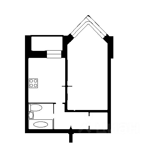 Аренда 1-комн квартиры на вторичном рынке Выборгское шоссе, 15