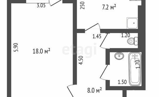 Продажа 1-комн квартиры на вторичном рынке Дмитров, ул Подъячева,  д. 7