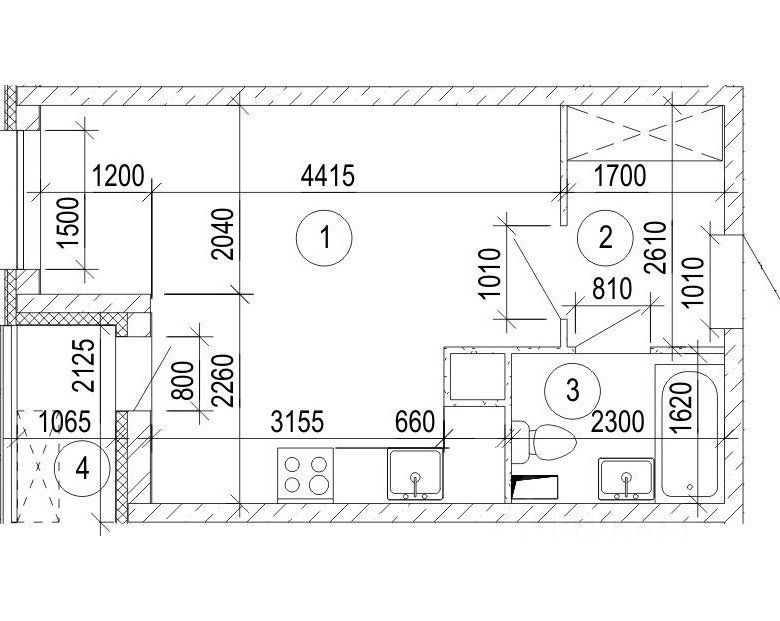 Продажа студии Красногорск, бульвар Космонавтов, 17