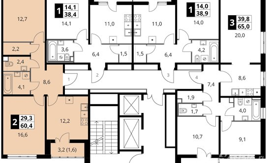 Продажа 2-комн квартиры на вторичном рынке Битца, Южный бульвар,  д. 8