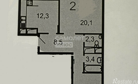 Продажа 2-комн квартиры на вторичном рынке Одинцовский городской округ, Триумфальная улица