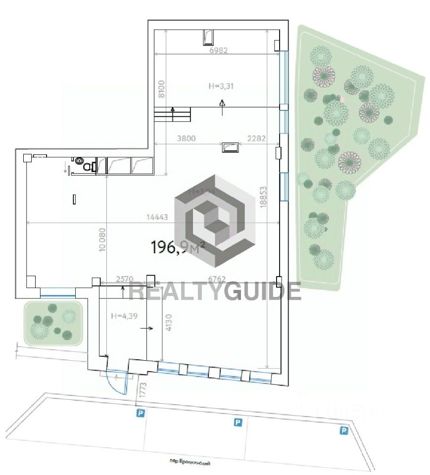 Продажа ПСН Еропкинский переулок,  д. 16