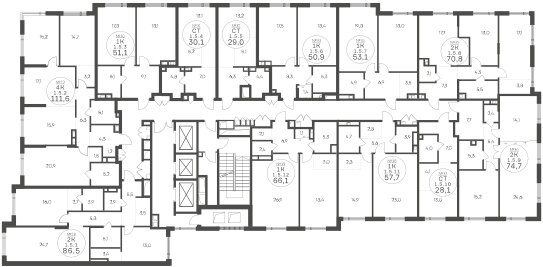 Продажа 1-комн квартиры в новостройке ул Крылатская,  д. 33,  к. 1