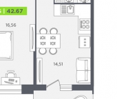 Продать Квартиры вторичка Кудрово, ул Солнечная  10 1