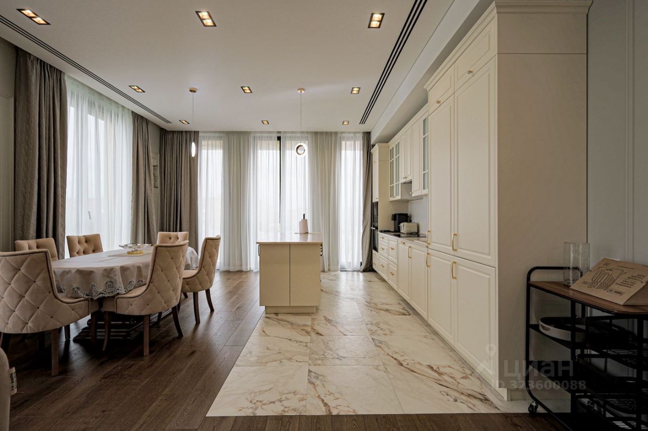 Аренда 4-комн квартиры на вторичном рынке Олсуфьевский переулок, 9к1